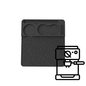 Multi-functions Non-Slip Espresso Bar Mat for Household & Commercial (Color: Black, Type: Kitchen gadgets)